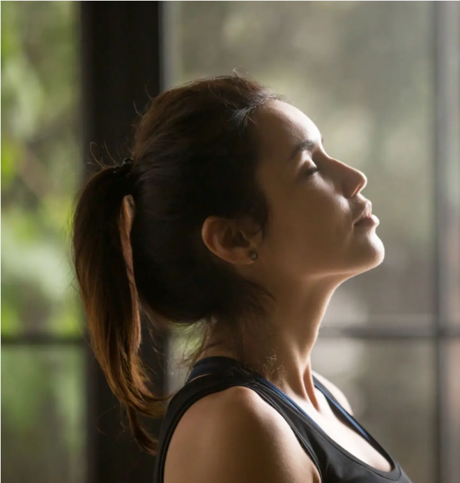 Calming Techniques For Overwhelmed Woman